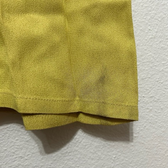 Double D Ranch Yellow Linen Blend Sleeveless Tank Maxi Dress Womens Size M -Slit - Picture 12 of 14